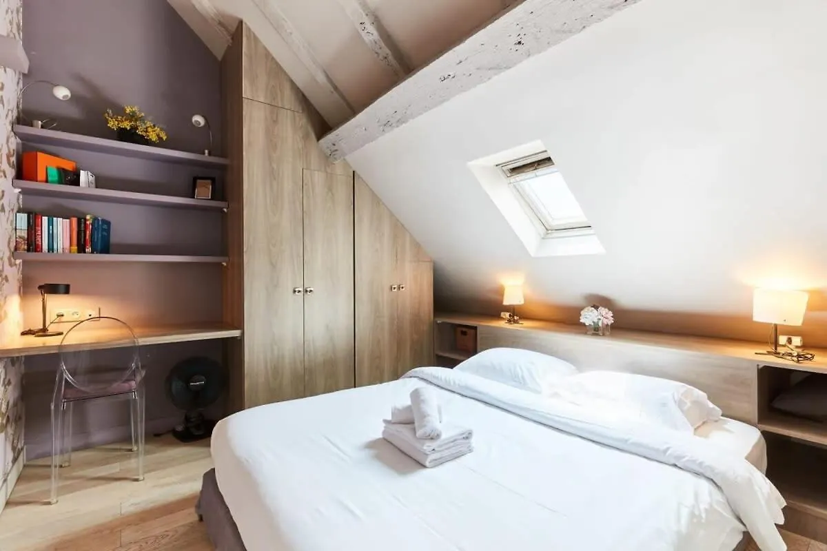 Vosges 1Br Cozy Lejlighed Paris 0*,  Frankrig