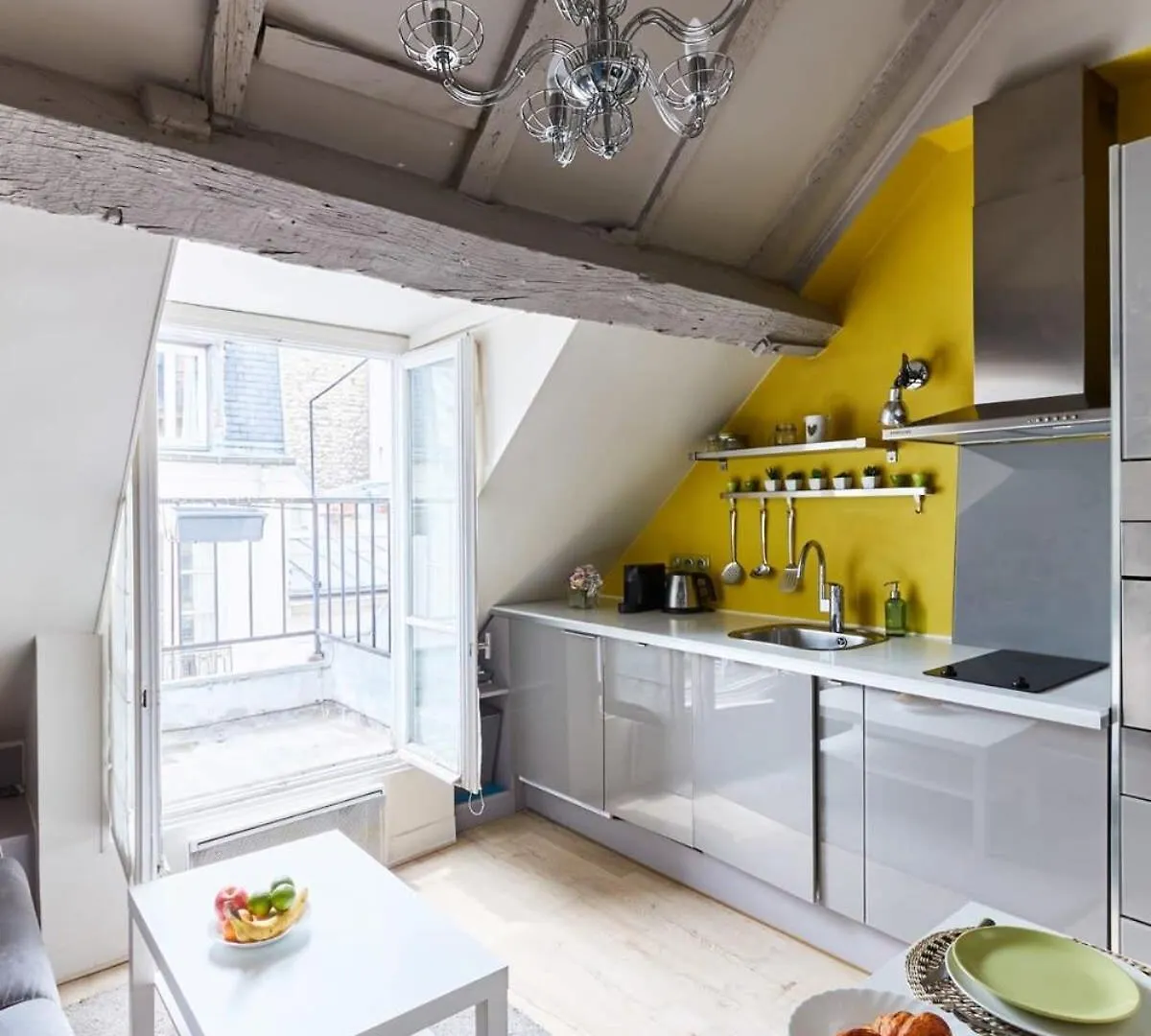 Vosges 1Br Cozy Lejlighed Paris 0*,