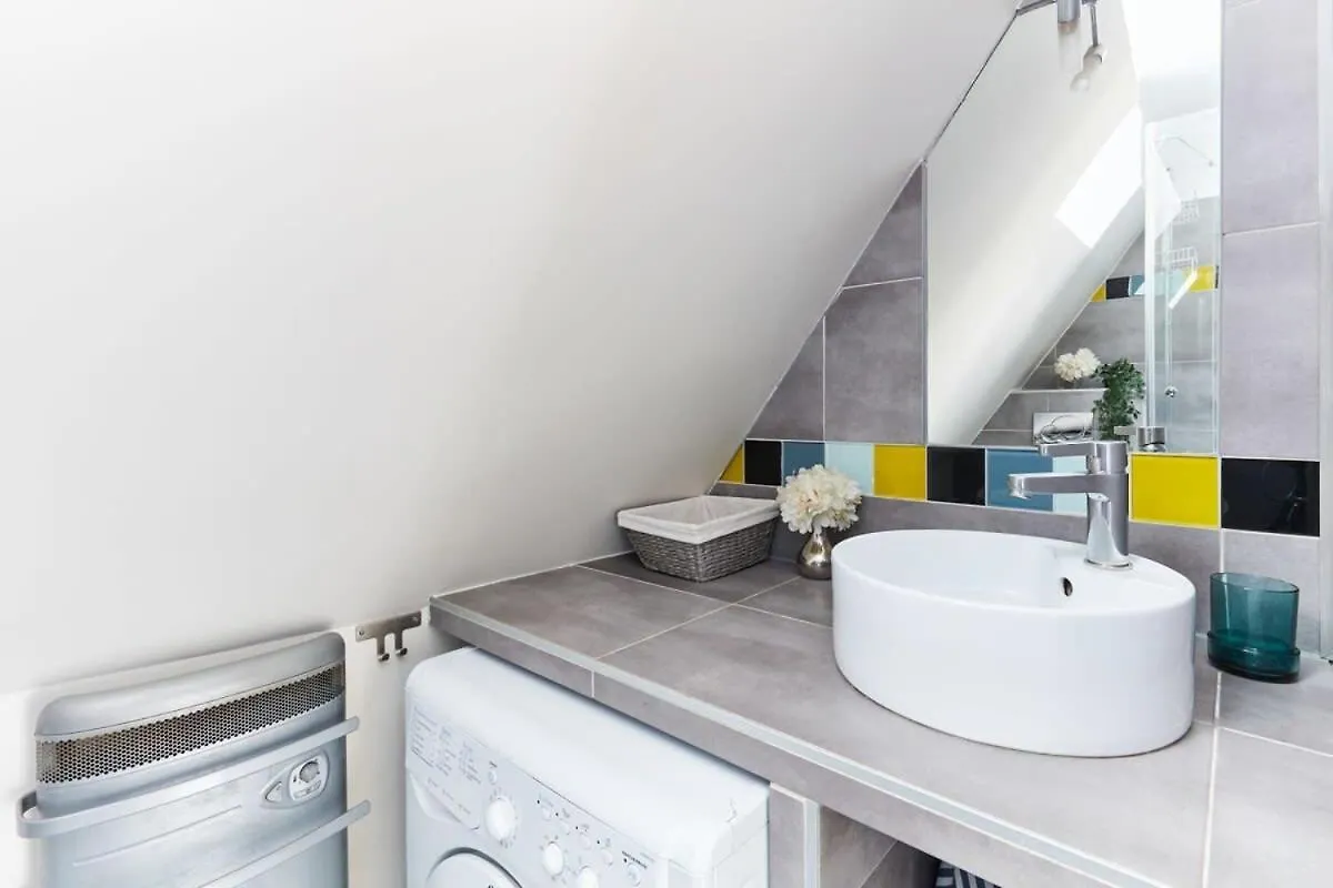 Vosges 1Br Cozy Apartman Párizs Franciaország